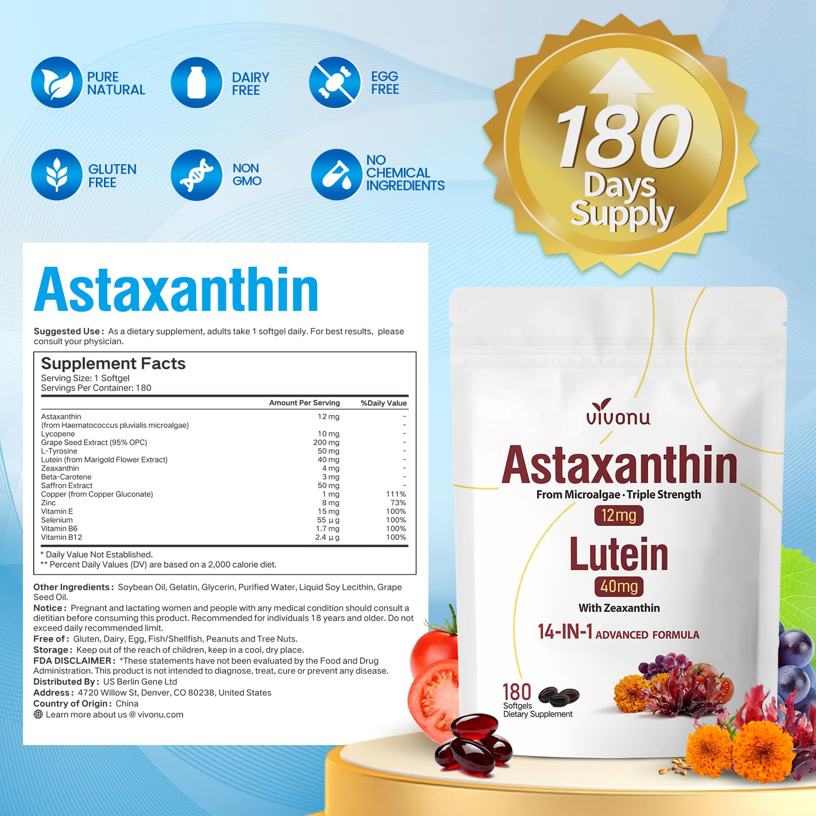 VivoNu two-bag bundle for a year of daily softgels.