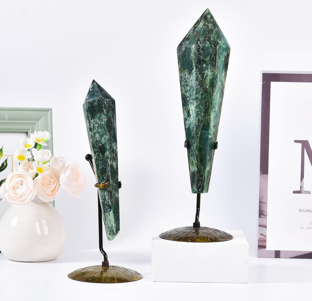 VIZYTOU Emerald Wand Emotional Healing supports mindful rituals.