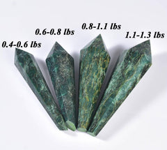 VIZYTOU Emerald Wand in meditation corner for tranquil ambiance