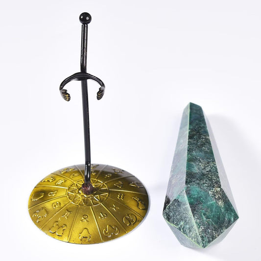 VIZYTOU Emerald Wand Six-Facets used for emotional balance.
