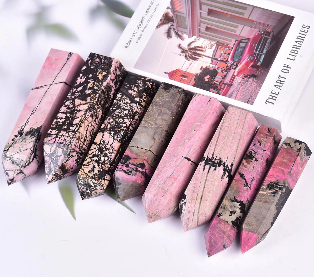 VIZYTOU rhodonite home office decor brings a peaceful, stylish accent.