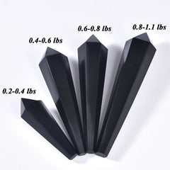 VIZYTOU Obsidian Wand stand display included for elegant setup