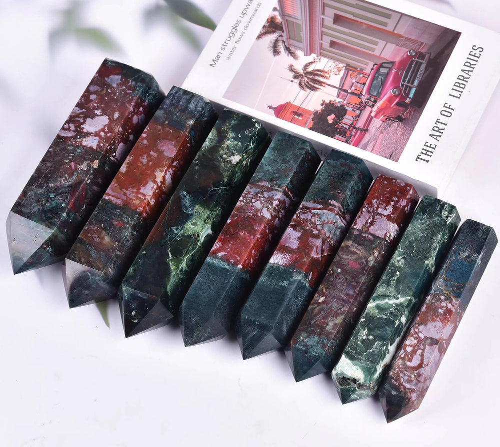 VIZYTOU Ocean Jasper Colors display a rainbow palette for bright room energy.