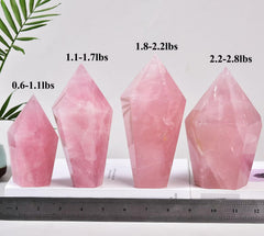 VIZYTOU pink healing wand invites relaxation during yoga and meditation sessions.