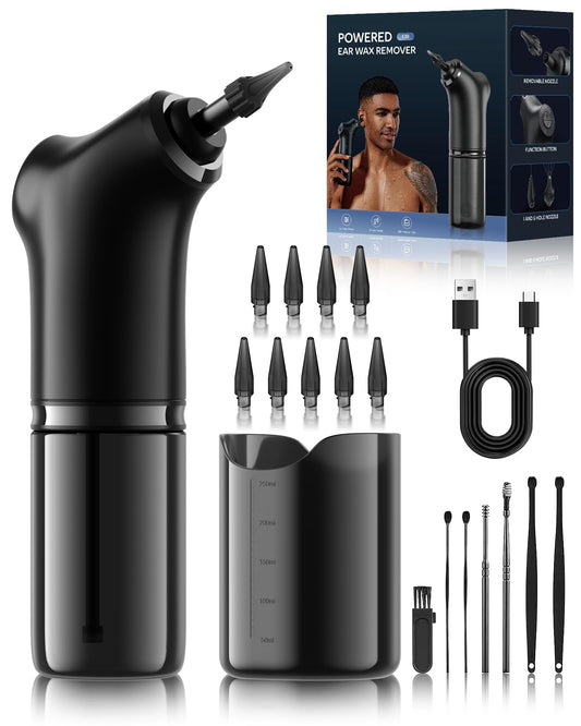 VLINGQI Ear Wax Removal Kit with four modes enables versatile at-home cleaning.