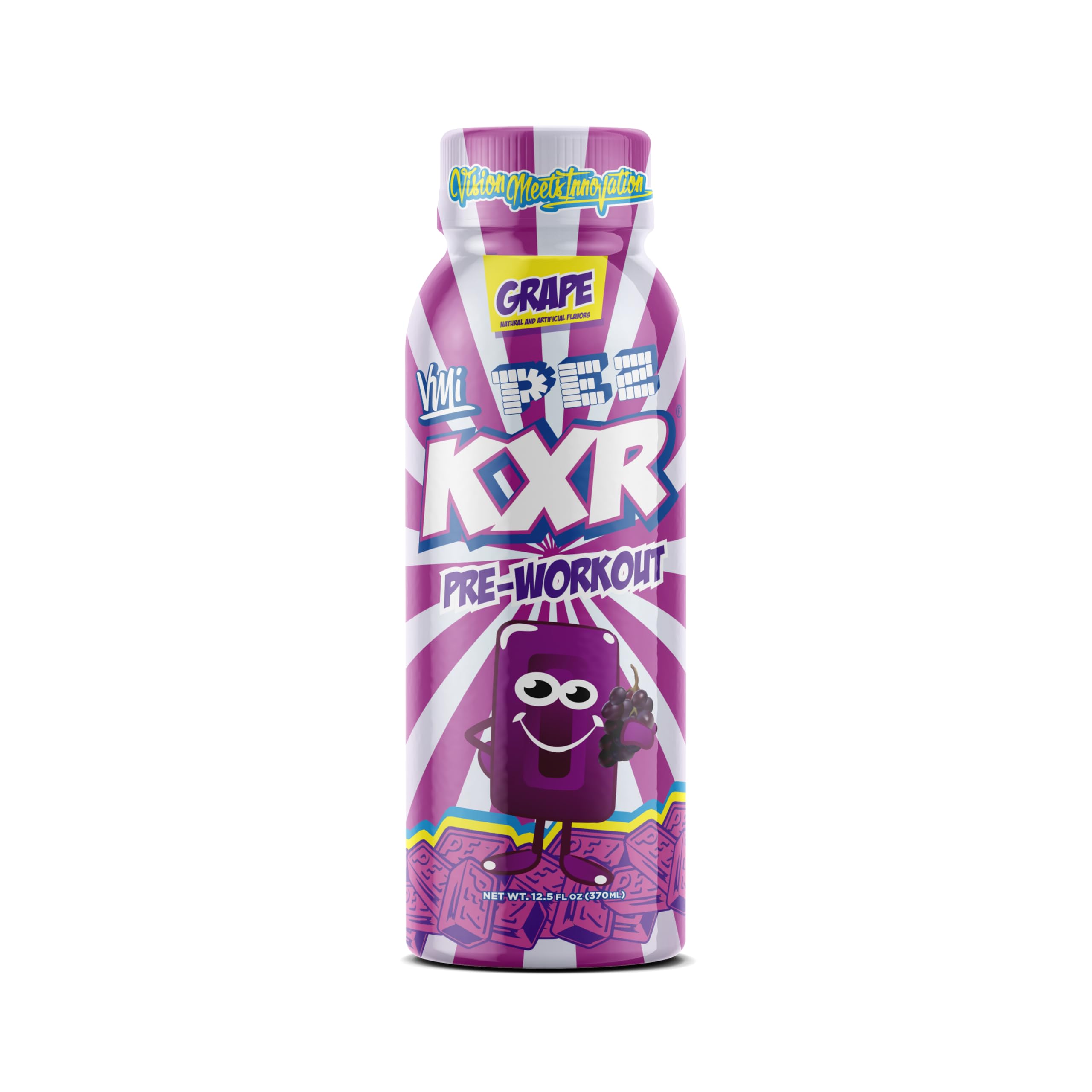 VMI Sports KXR Pink Lemonade bottle for refreshing workout boost.