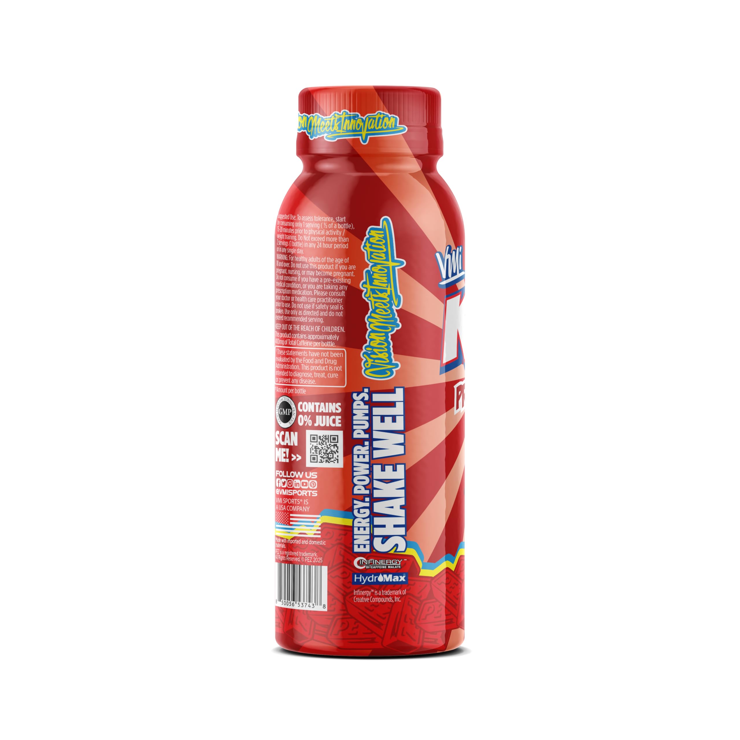 VMI Sports KXR 12-count packaging, convenient for training weeks