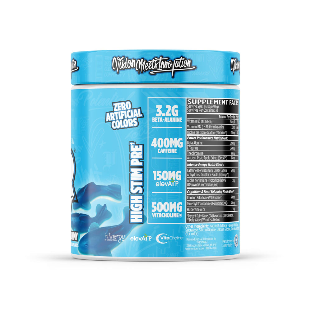 VMI Sports KXR drink dissolving in water for sustained endurance support.