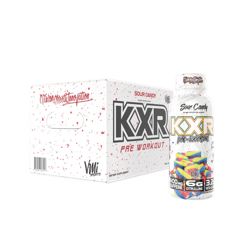 VMI Sports KXR Ready-To-Drink bottle front view for quick energy