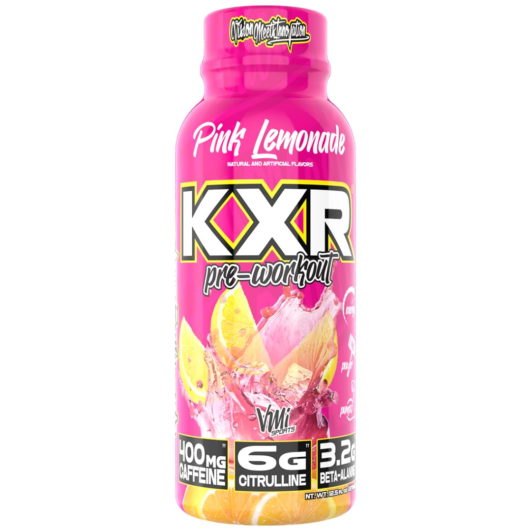 VMI Sports KXR ready-to-drink pour action for convenient use.