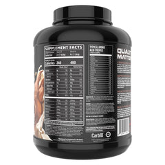 VMI Sports Major Mass glass with shake illustrating mixability and smooth texture