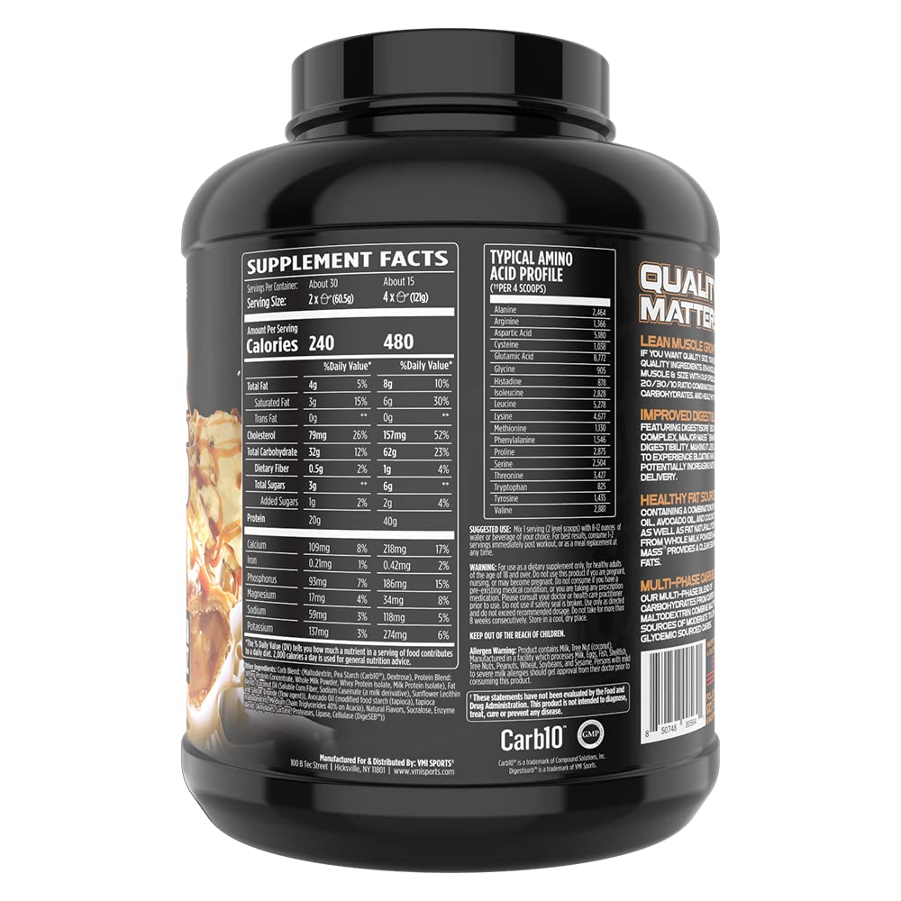 Major Mass used as a meal replacement option during a busy day