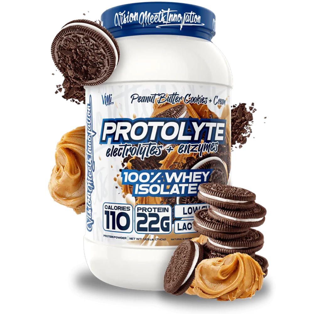 VMI Sports ProtoLyte whey isolate bottle for easy daily protein support