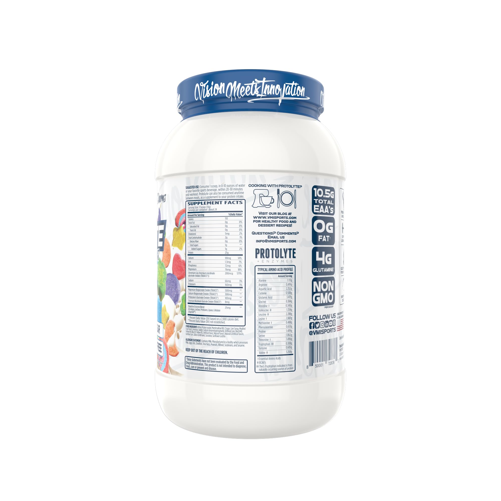 ProtoLyte whey isolate bottle on shelf for daily training nutrition