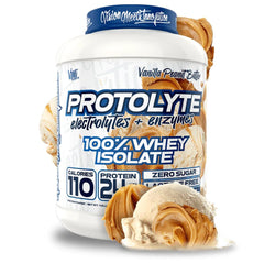 VMI Sports ProtoLyte whey isolate front-tub highlights lean muscle support during workouts