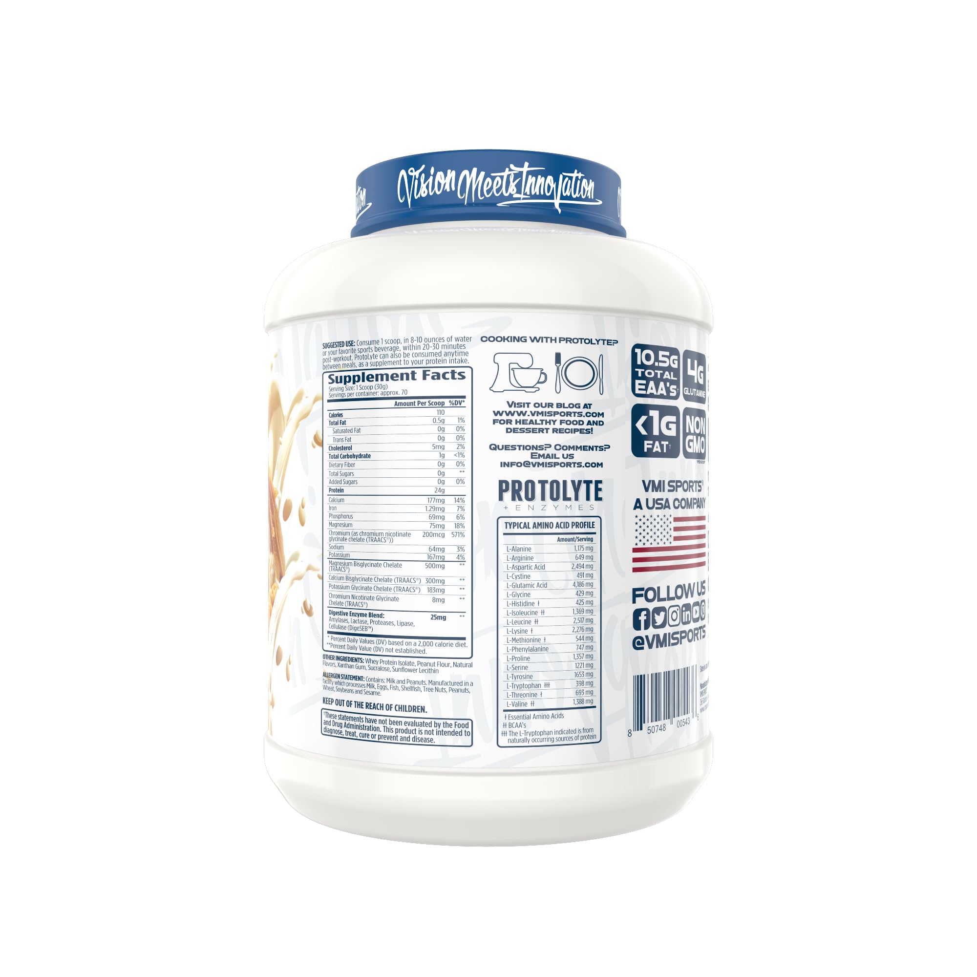 Ingredients panel reveals electrolytes and Albion chelated minerals for hydration support