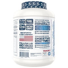 VMI Sports ProtoLyte shaker bottle ready for hydration and recovery shake.