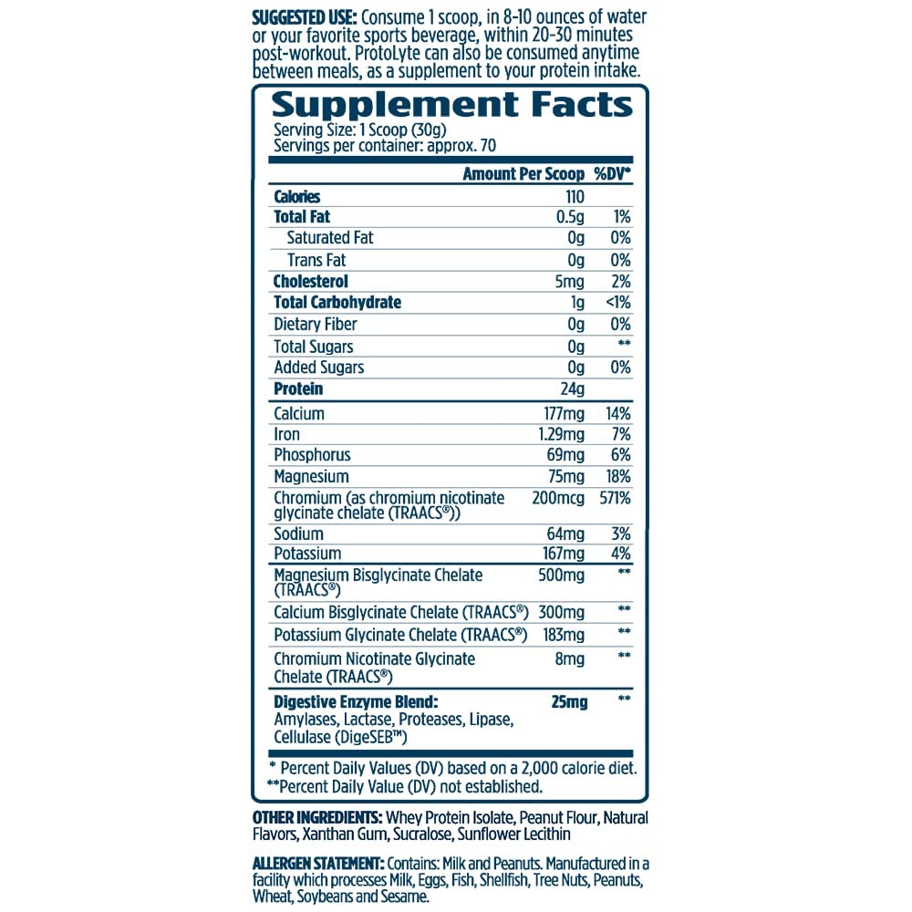 Tub image conveys non-GMO quality from a trusted VMI Sports line