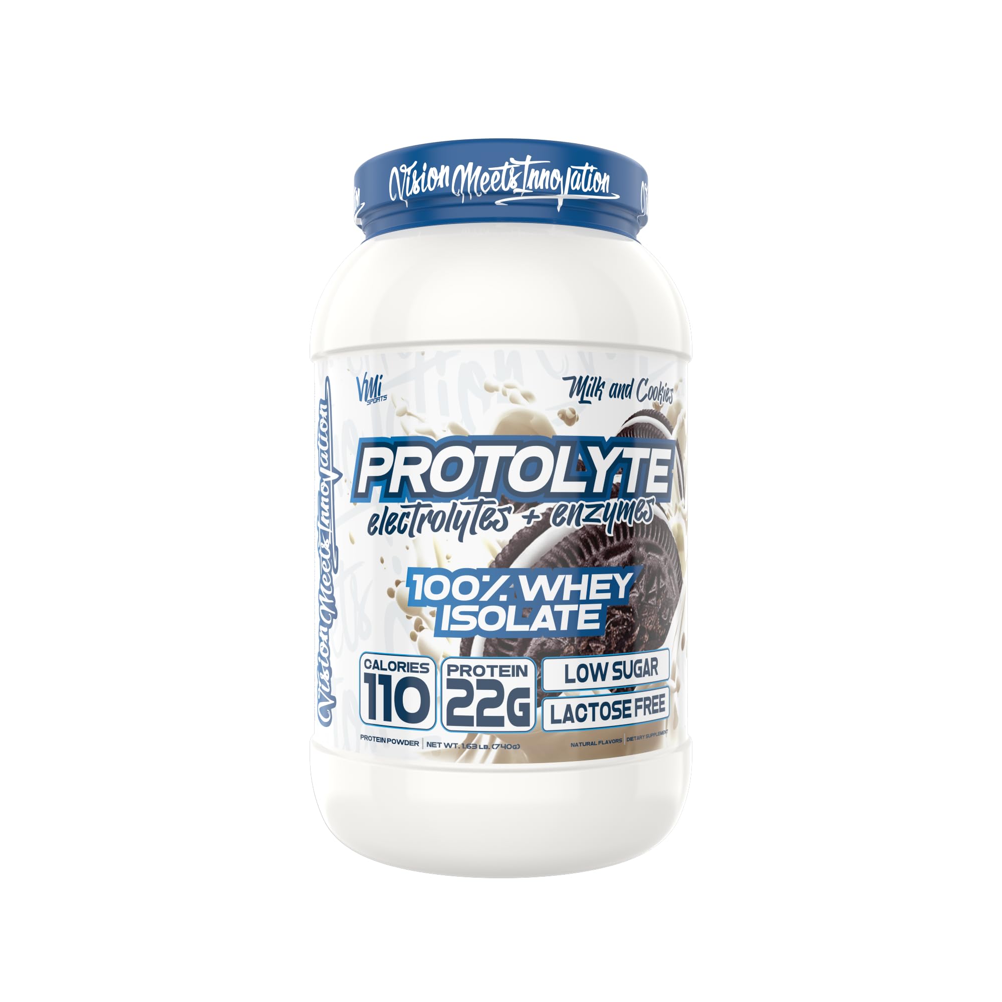 Shaker bottle with ProtoLyte suggests convenient post-workout recovery.