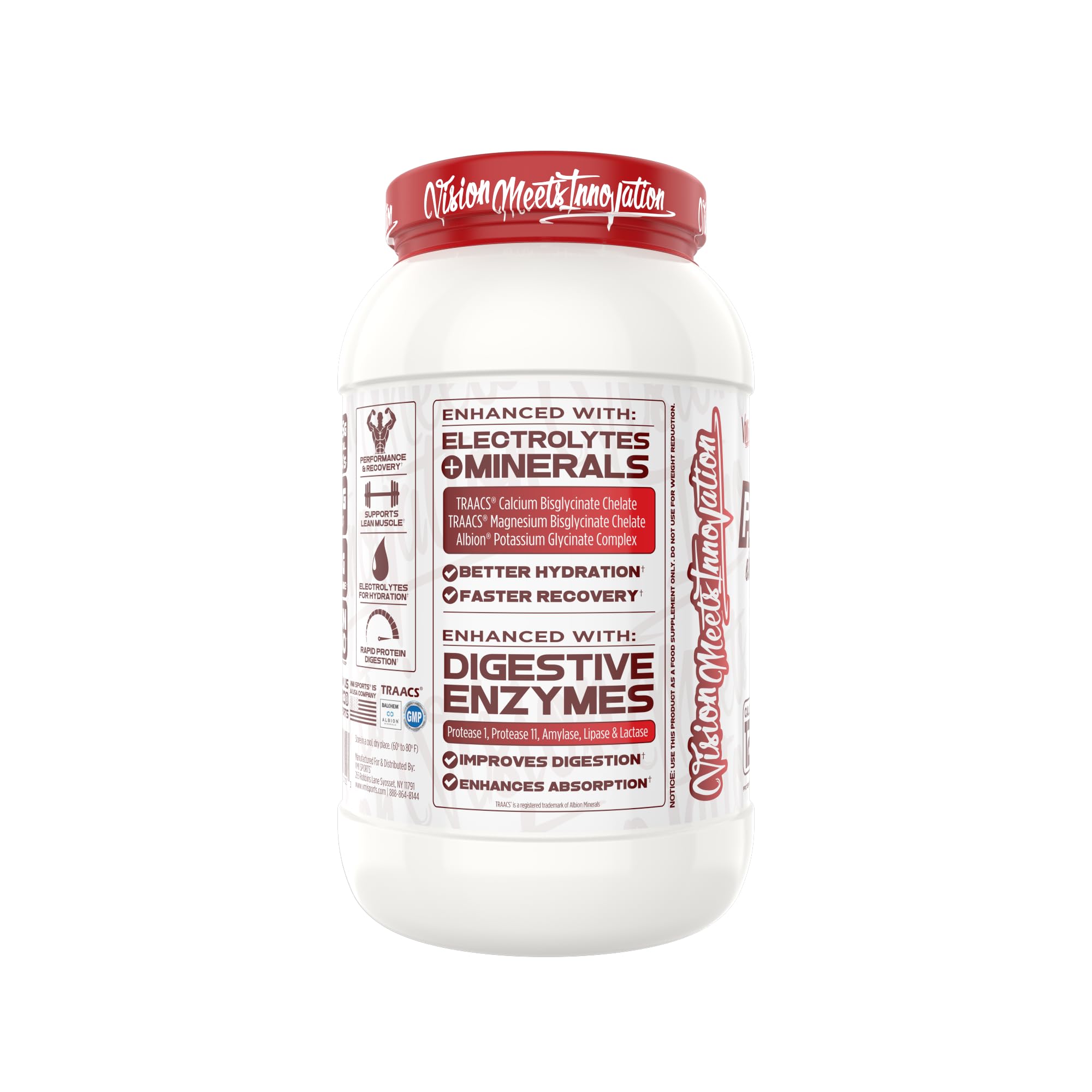 ProtoLyte bottle label highlights non-GMO formula and minerals.