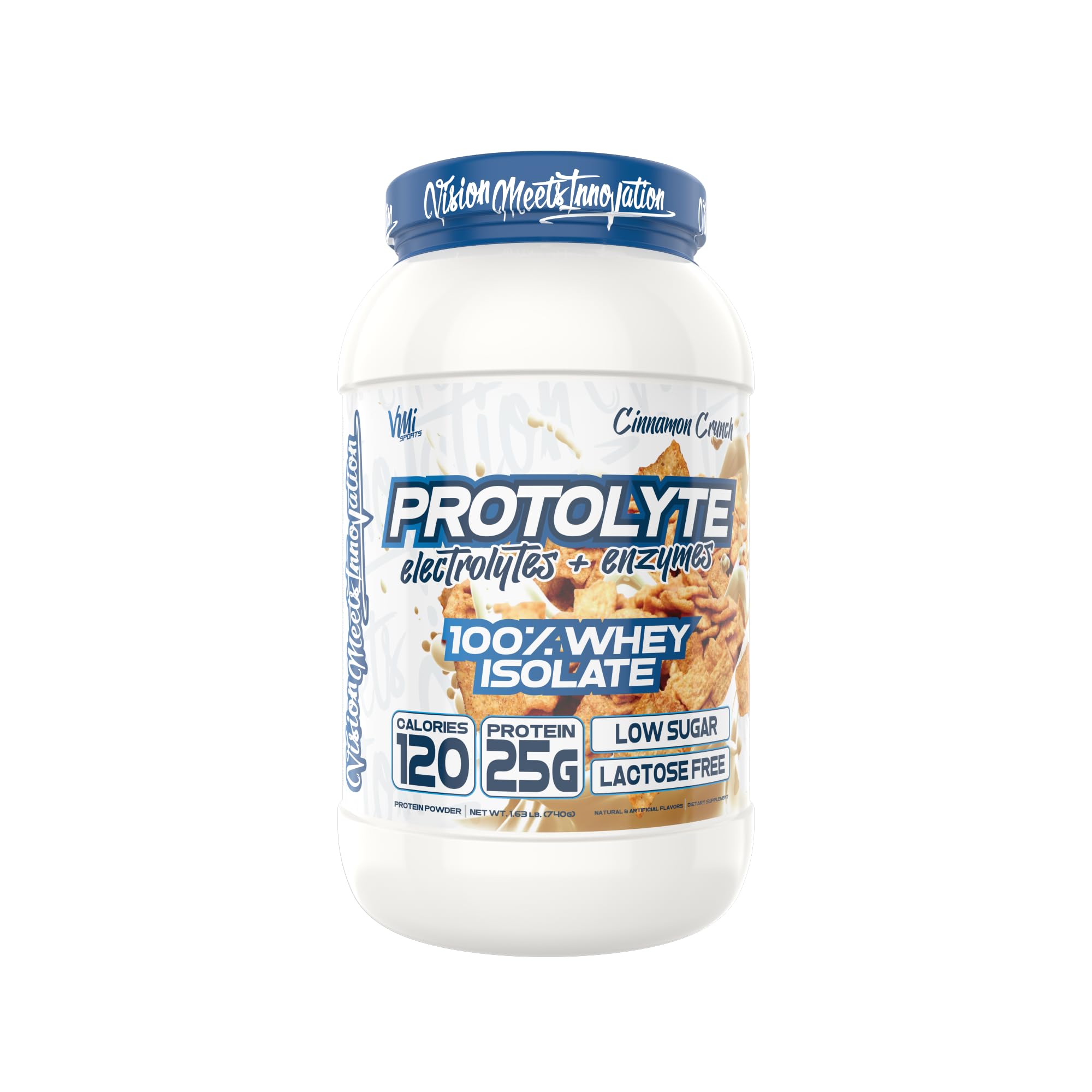 ProtoLyte nutrition facts panel emphasizes high protein per serving