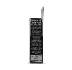 Vocal Eze herbal ingredients close-up showcasing plant-based throat support.