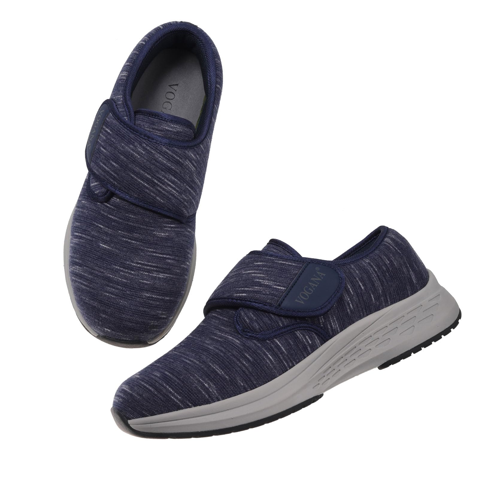 Vogana blue breathable knit material for all-day dryness