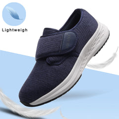 Vogona shock-absorbing EVA sole supports comfortable steps.