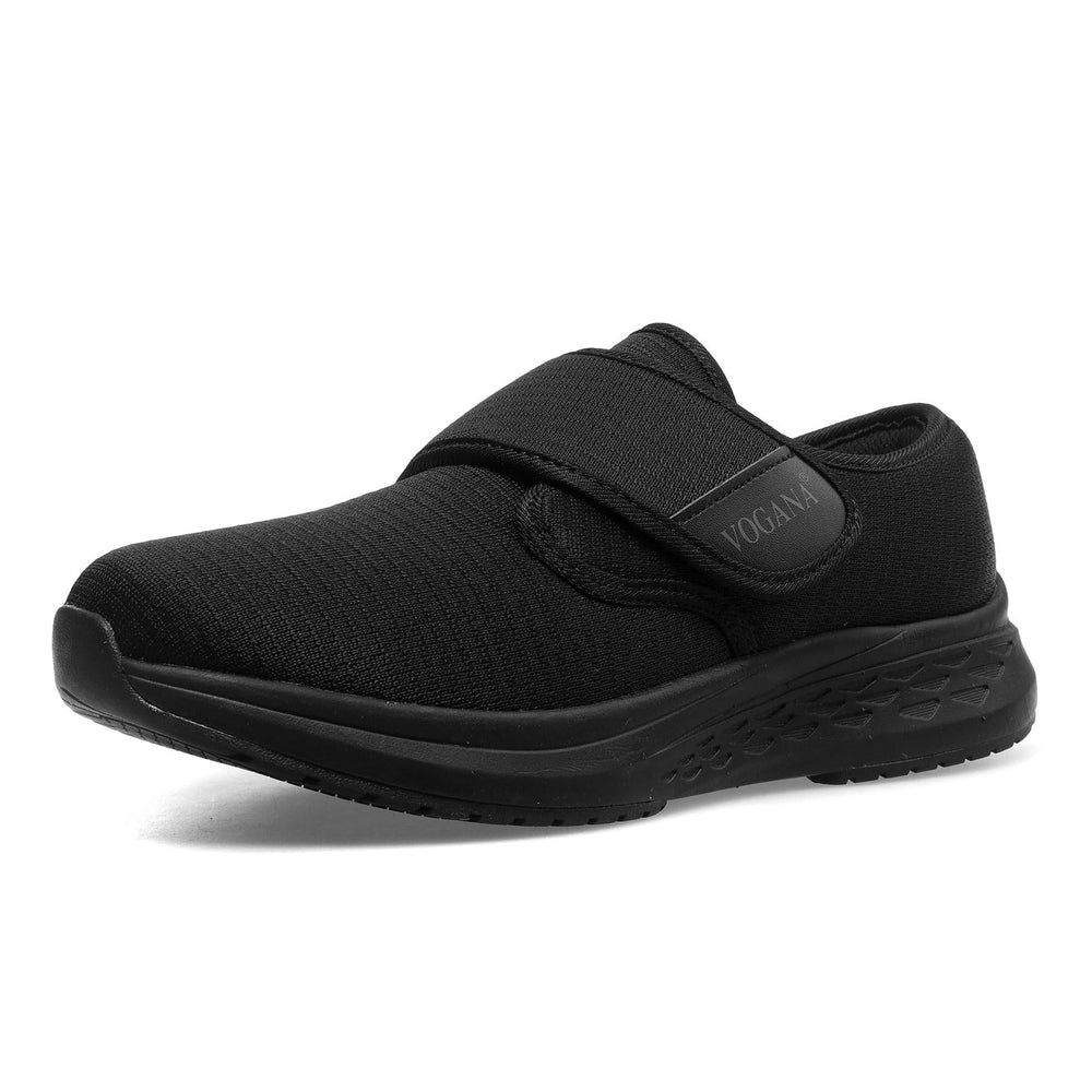 Vogona cushioned footbed supports daily walking with swollen feet.