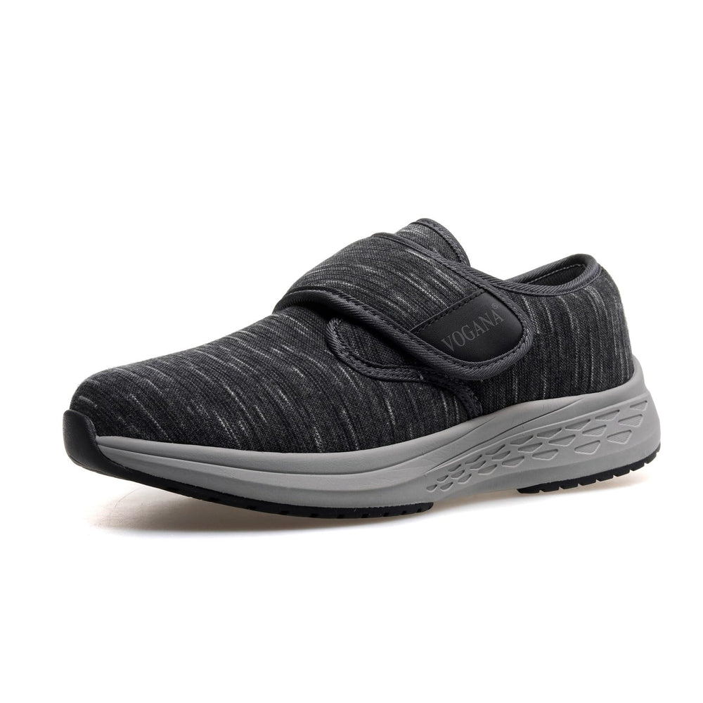 Vogana grey shoes on display emphasizing everyday comfort and versatility.
