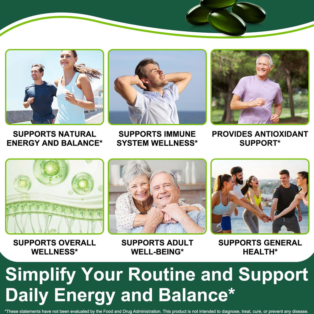 VOGSIG 3000mg serving highlights high-protein greens for energy.