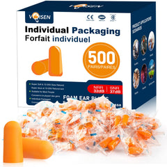 VOISEN ear plugs soft foam close-up for comfortable sleep