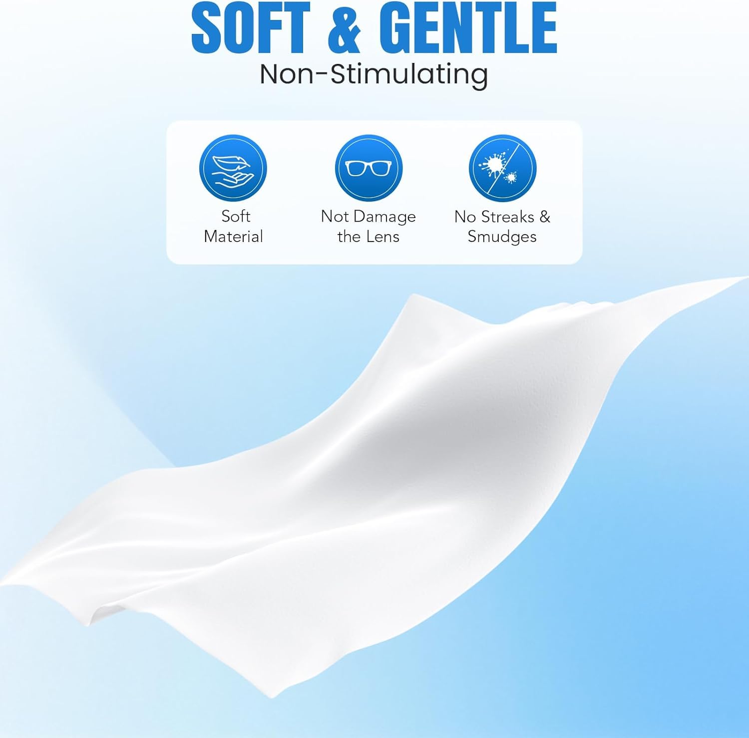 VOISEN pre-moistened wipe ideal for quick, drip free cleaning