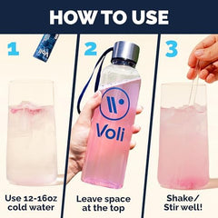 Voli Electrolytes Stick On-The-Go for quick hydration during travel.