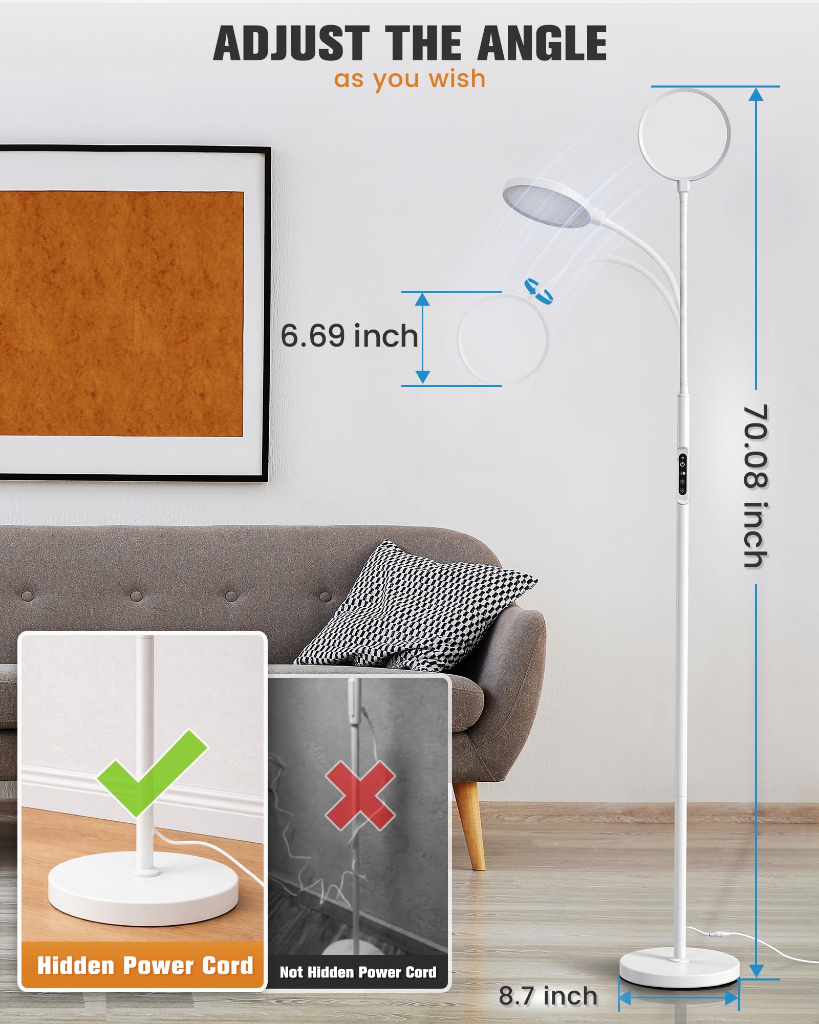 Volisun in-bedroom and in-office setup highlights versatile placement.