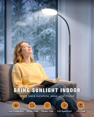 VOLISUN gooseneck allows precise light targeting.