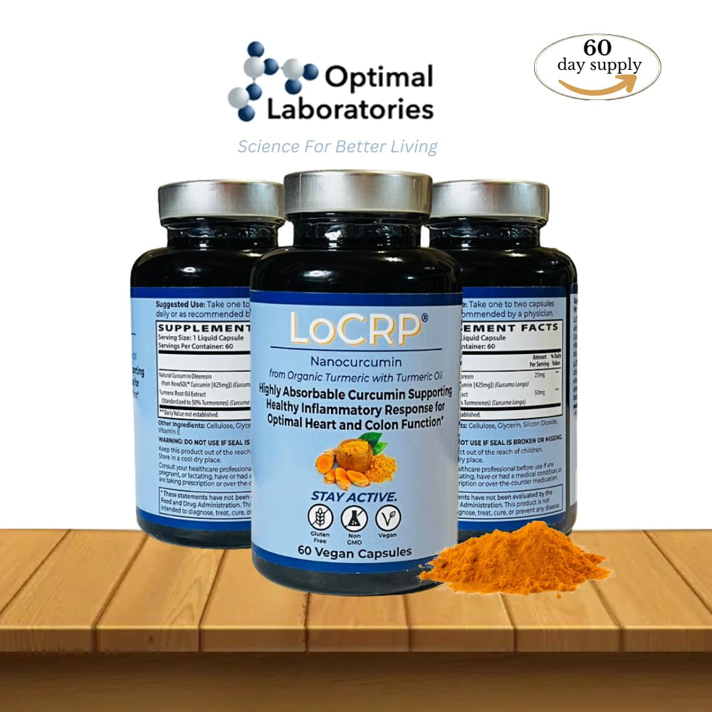 Vonacor LoCRP capsules close-up highlights soft capsules rich in turmeric extract.