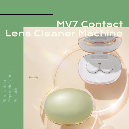VORDRASSIL MV7 Rosy mirror included for quick cleaning checks.