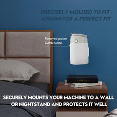 Vornalex AirMini mount shelf securing the device during use
