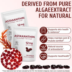 Vortexonix Astaxanthin bottle pour demonstrating simple dosing.