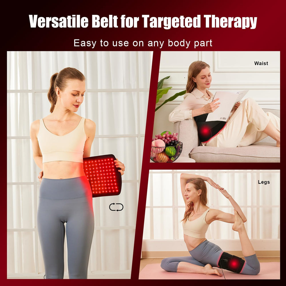 Vortro curved-face panel focuses light across facial contours for even coverage.