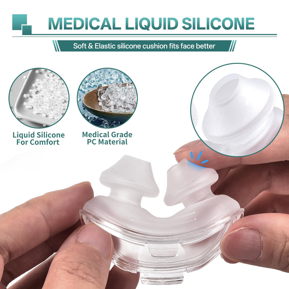 Vovoir AirFit P10 nasal pillow delivers a snug fit with durable silicone.