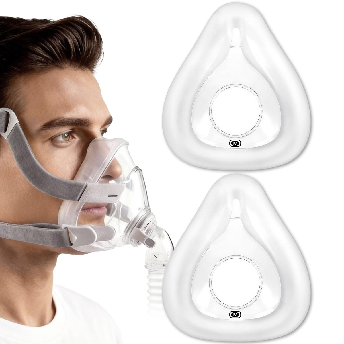 Vovoir replacement cushion for AirFit F20 – ultra-soft touch for snug fit.