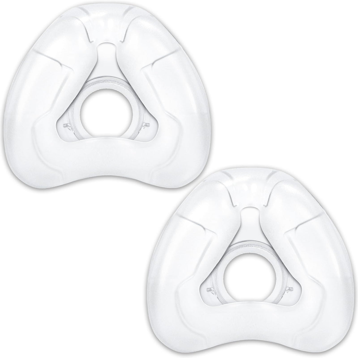 Vovoir nasal cushion for AirFit N20—soft silicone close-up for comfort.