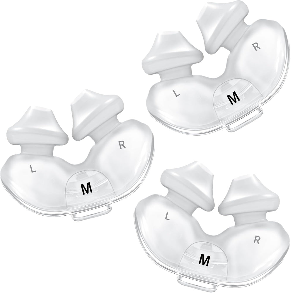 Vovoir replacement nasal pillow cushion for AirFit P10 offers ultra-soft comfort and a secure seal.