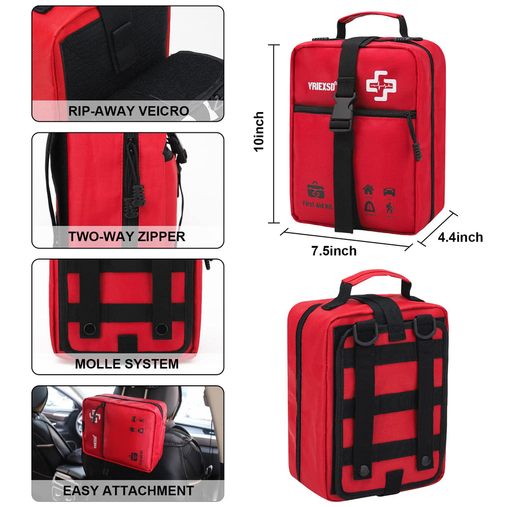 VRIEXSD portable kit fits backpacks and vehicles for emergencies.