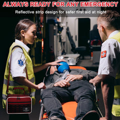 Vriexsd compact-size first aid kit fits in cars and bags