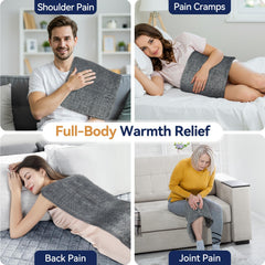 VSTKEN heating pad includes a 10-foot cord for flexible placement at home