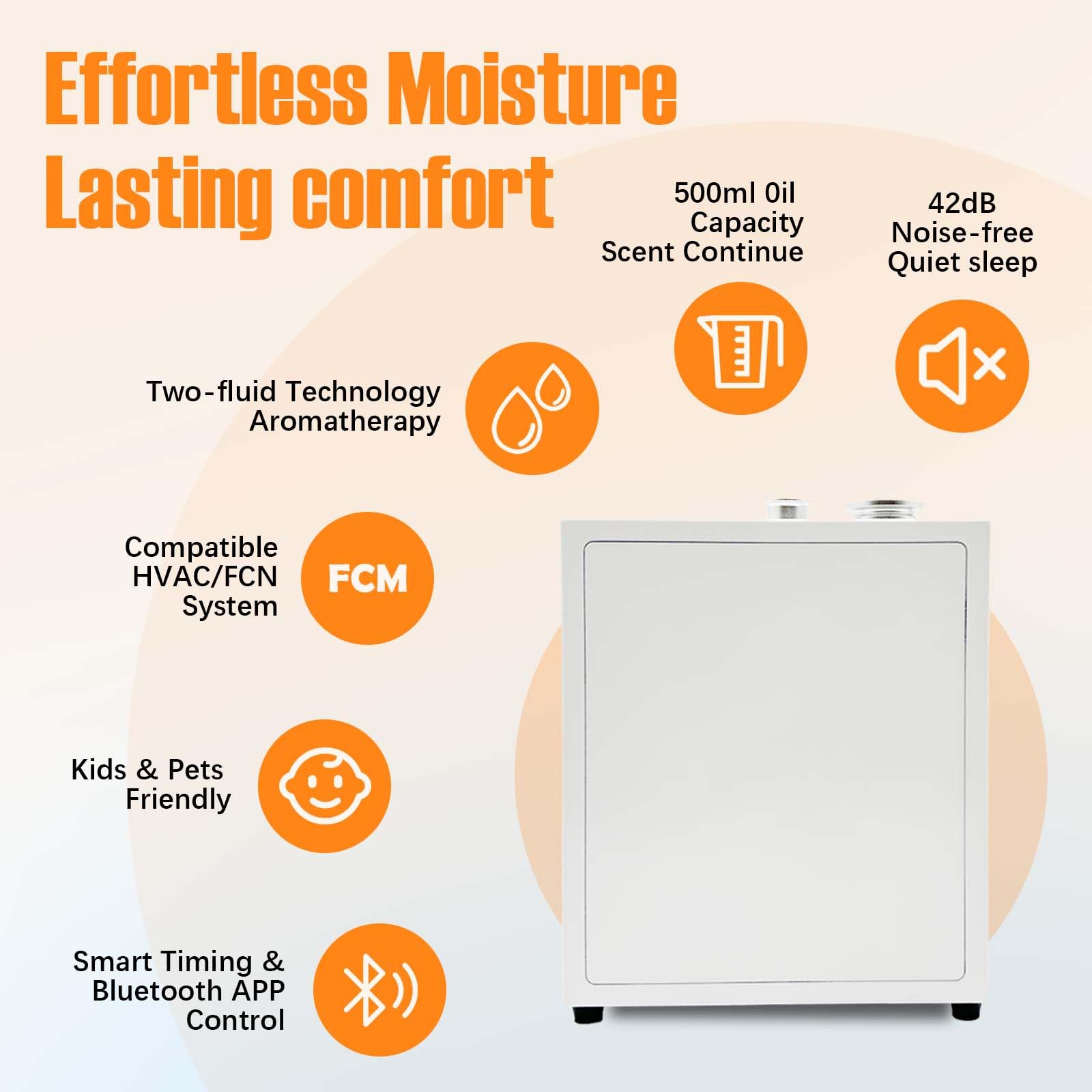 VT VeryScent Tech diffuser with Bluetooth control for scheduling and smart home integration