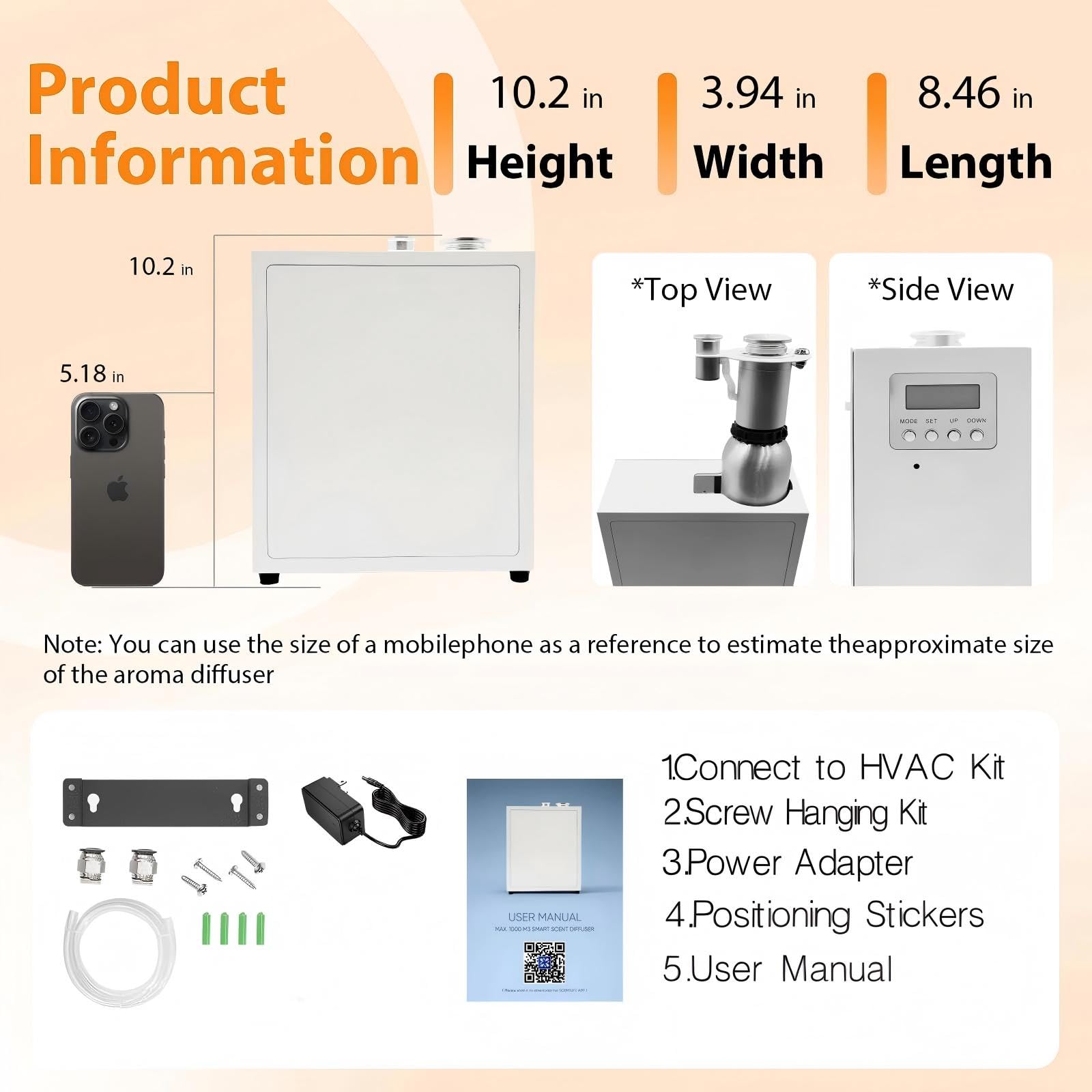 VT VeryScent Tech diffuser in freestanding or wall-mount setup